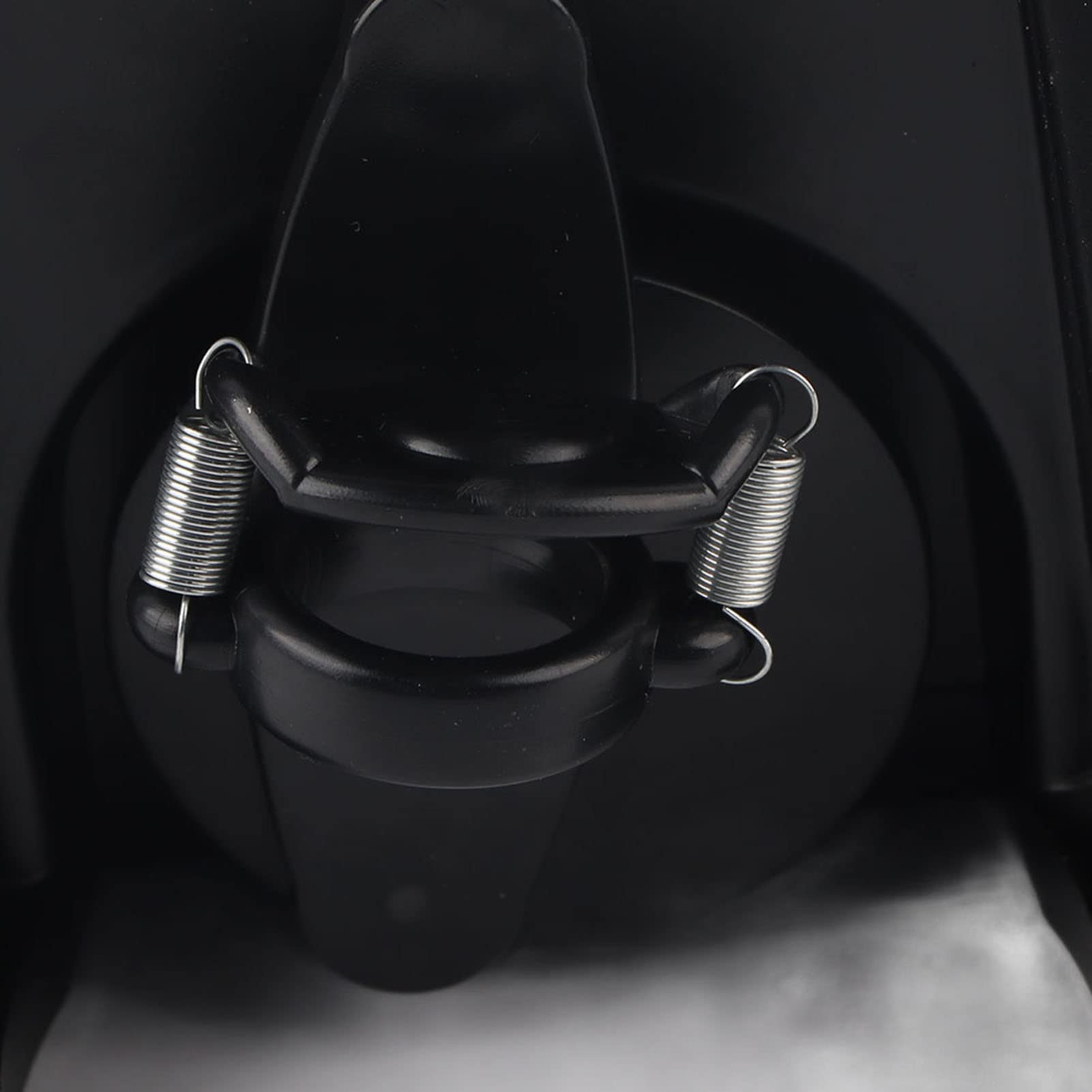 Mezclador de esmalte de uñas con botón táctil, resorte ajustable, accesorios duraderos, parada automática, adecuada para esmalte de uñas y gel UV (enchufe de EE. UU.)