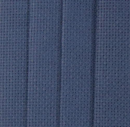Image of KCS 4 /6 pc of 12 inch x 18 inch 30cmx45cm 16 Count Cotton Aida Cloth Cross Stitch Fabric (Navy Blue, 4 pc)