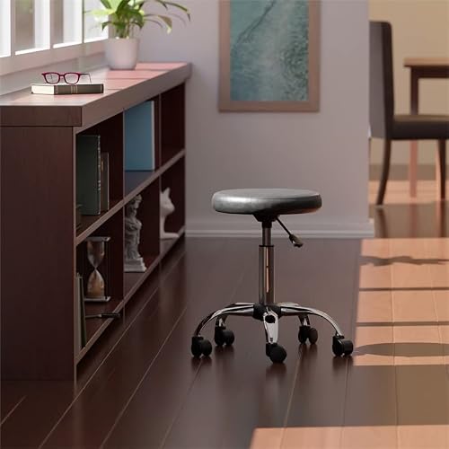 Winsome Wood Clark Round Cushion Swivel Stool With Adjustable Height #TOP5