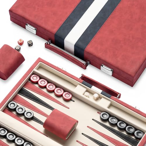 Set clásico de Backgammon 15 pulgadas para adultos miniatura 1