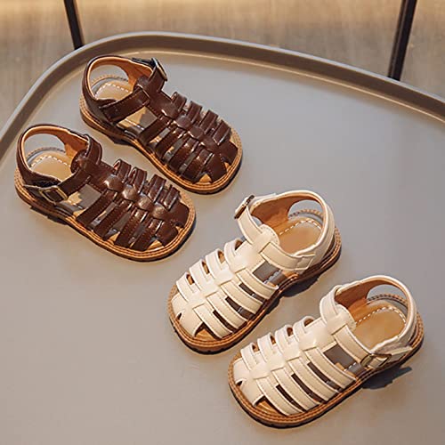 My First Pair Of Sandals Toddler Baby Girls Anti-Slip Rubber Open Toe Flat Shoes Girls Summer Outdoor Shoes3