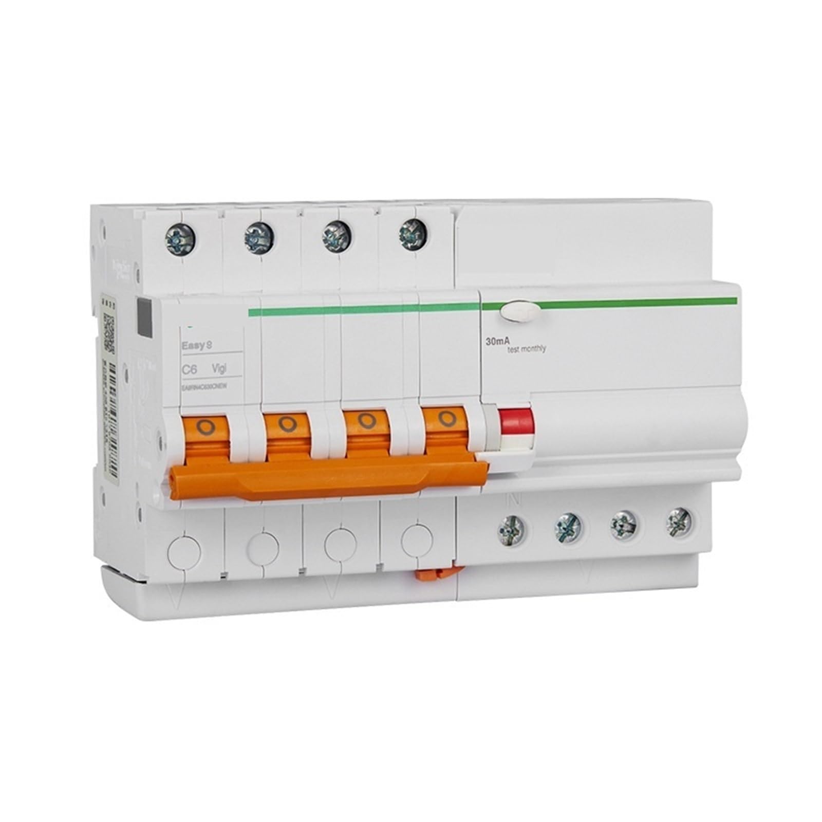 Disjoncteur haute performance EA9R 4P C20A technologie différentielle