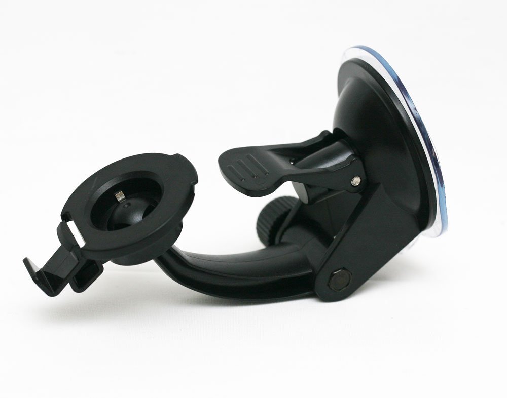 i.Trek Windshield Suction Cup Mount and Replacement Bracket Cradle for Garmin Nuvi 2457LMT2497LMT2557LMT2577LT2597LMT GPS (Black)