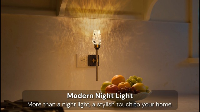 Image of L LOHAS LED Night Light, 2 Pack Night Lights Plug into Wall