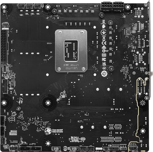 MSI B760M PROJECT ZERO Micro ATX LGA1700 Motherboard (B760M