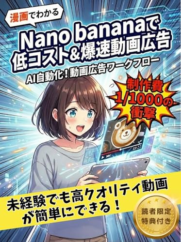漫画でわかるNano bananaで低コスト&爆速動画広告: AI自動化!動画広告ワークフロー