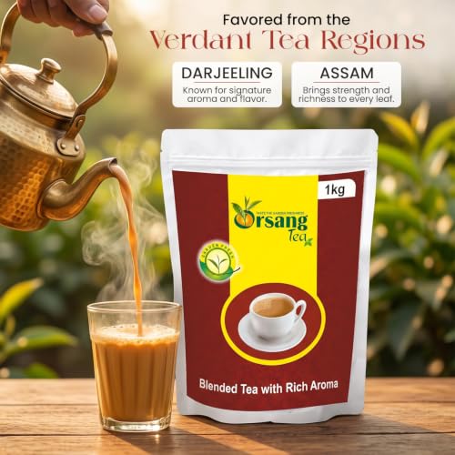 Image of Garden Fresh Premium Strong CTC Tea 1kg | Rich Aroma & Full-Bodied Taste