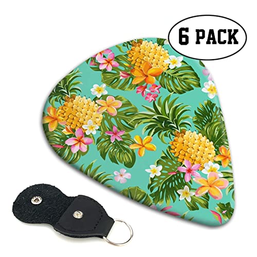 Tropical Fruit Ananas Lot de 6 médiators pour guitare acoustique, guitare électrique, basse, ukulélé – Fin, moyen et… - Les Beatles, Paul McCartney, John Lennon, RIngo Starr, George Harrison Tropical Fruit Ananas Lot de 6 médiators pour guitare acoustique, guitare électrique, basse, ukulélé - Fin, moyen et… – Image 3