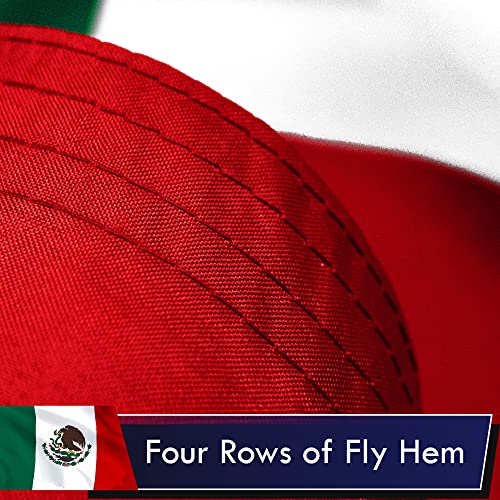 G128 Combo Pack: USA American Flag 3x5 Ft 75D Printed Stars & Mexico (Mexican) Flag 3x5 Ft 75D Printed by G128 - Image 5