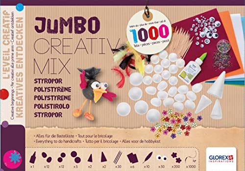 Kit créatif Jumbo Mix blanc grand format taille unique pour maquettes - 2