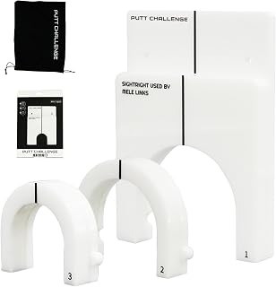 Ayuda de putting para golf, putting portería, taza portátil para golf hole golf holes, golf cups putt putt set de golf para patio trasero, avanzados y entusiastas del golf