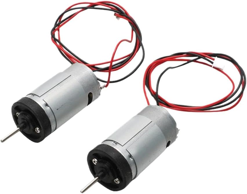 Underwater Thruster 390 Motor with Wire Rubber Waterproof Gasket 5-12V Engine Compatible with RC Bait Tug Boat Fishing Ship