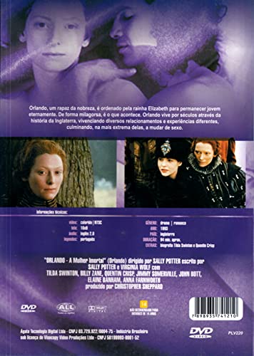 ORLANDO - A MULHER IMORTAL - ( ORLANDO ) Sally Potter