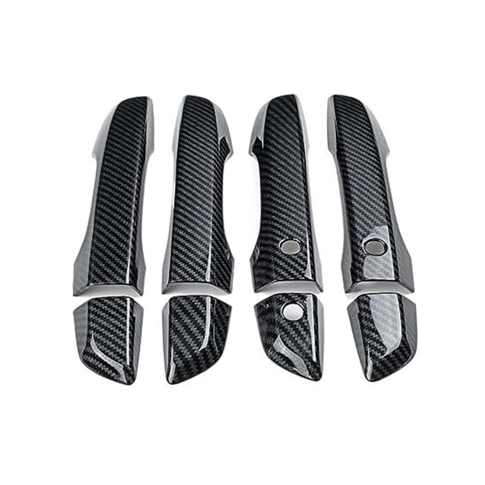 FLBZBLKASL Exterior Door Handle Cover Trim with/Keyless Entry for Civic 10th Gen 2016-2019 Right Handle