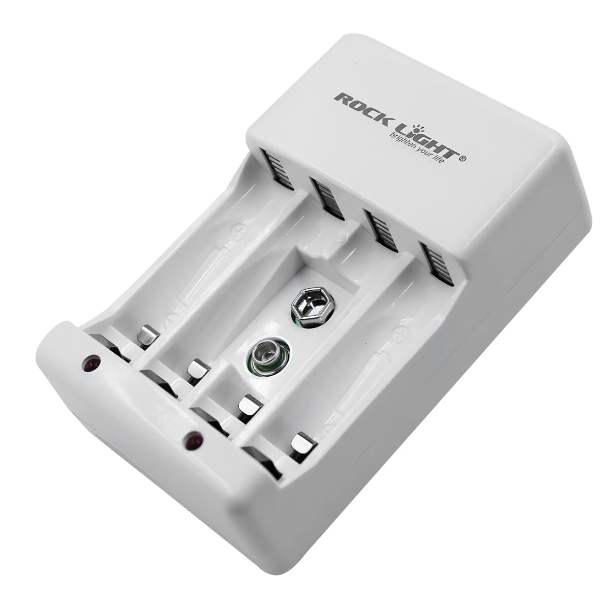 Battery Charger for AA, AAA, and 9V Ni-CD/Ni-MH Rechargeable Batteries with Automatic Charging, LED Indicator, and Safety Protection-image-43