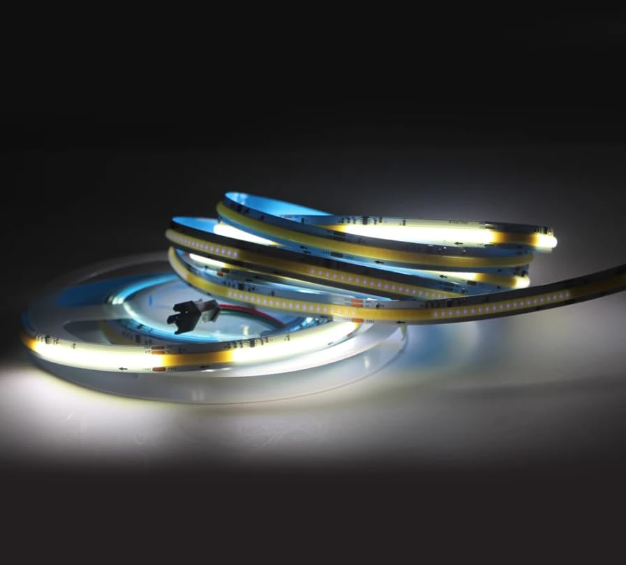 Tira LED flexible FCOB 5m 2700K a 6500K 576 LEDs miniatura 4