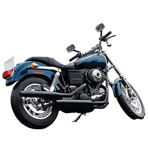 Moto Harley 2004 Dyna Super Glide 1:12 en alliage moulé sous pression pour collectionneur