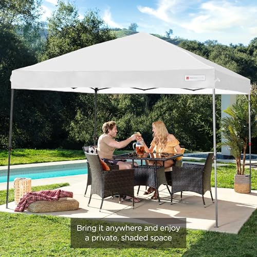 Best Choice Products SKY5762 10X10Ft 1-Person Setup Pop Up Canopy Tent Instant Portable Shelter W/ 1-Button Push thumb #6