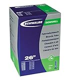 54 / 75-507 Schwalbe Luftschlauch-Fahrrad AV10D TR4 Downhill cordoni, Unisex, Negro-Negro, 24\" (60,96 cm)