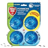 Protect Home Forminix Box, Veleno per Formiche in Gel Box Pronto Uso Efficace, Elimina il Nido in breve tempo Ideale per Ambienti Interni ed Esterni 3+1 box