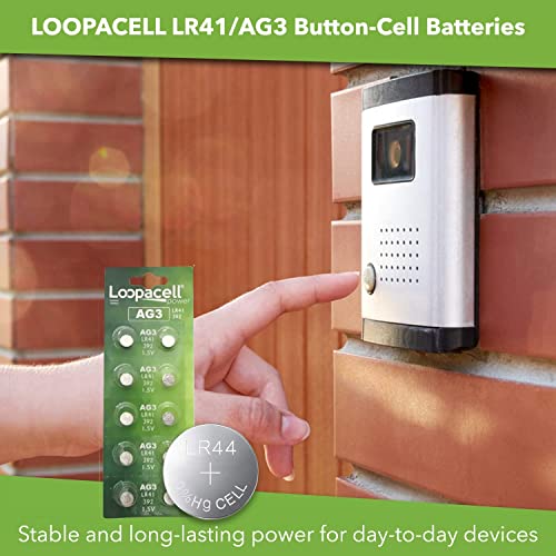 Baterías de botón LR41 AG3 1.5V pack 50 miniatura 5