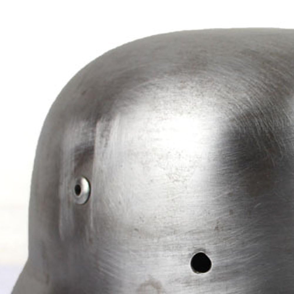 Casco Alemán M35 De Segunda Guerra Mundial con Cubierta De Red, Material De Acero, Casco De Acero M1935, Soldado Stahlhelm, Casco De Seguridad Stahlhelm.