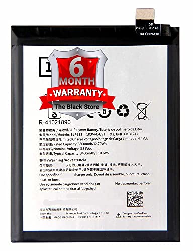 Image of Original Battery for OnePlus 3T A3010 A3003 Battery Model BLP633 (3400Ah) with 6 Months Warranty