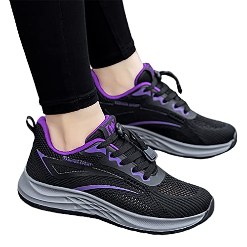Chaussures de randonnée d'été légères en maille pour femme - Noir 37 Larga