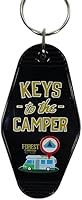 Generisch großer & stabiler Schlüsselanhänger Camping 11 x 4,5 x 0,5 cm Keys of the Camper Deko B-G K 96