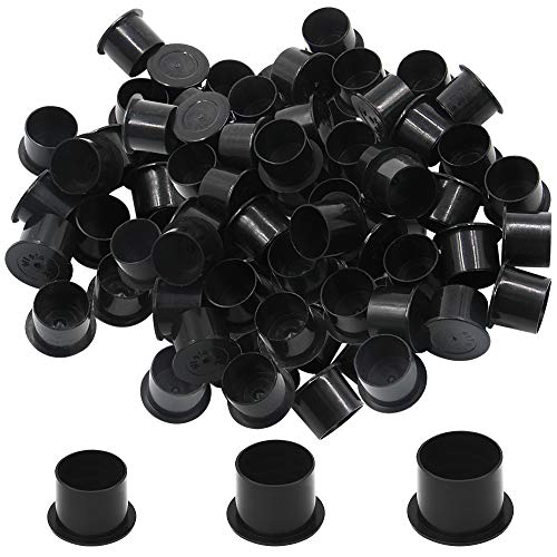 Tattoo Ink Caps Cups - Autdor 300pcs Mixed Tattoo Caps Cups With Base Pigment Cups #11 Small #14 Medium #17 Large for Tattoo Machine, Tattoo ink, Microblading Tattoo Supplies (Mixed-300pcs)