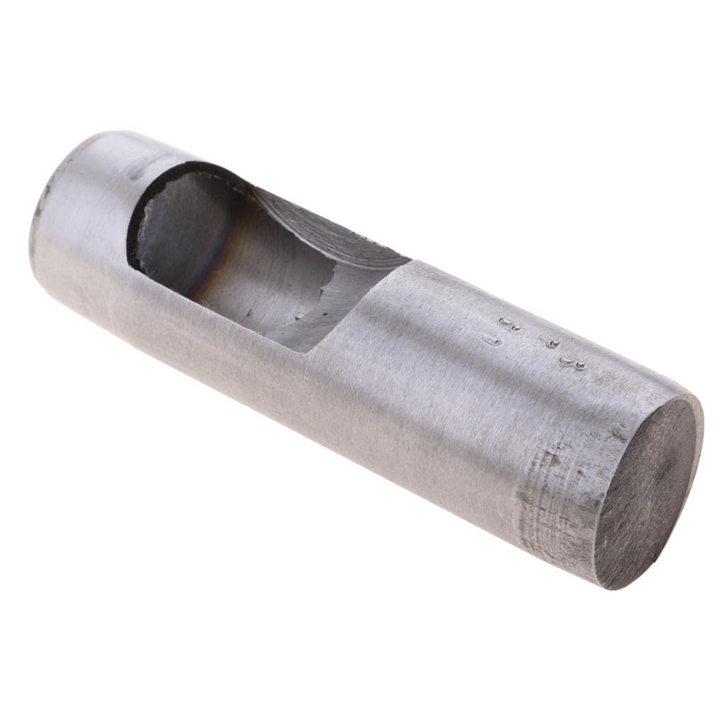 Herramienta de Corte Redondo de Alta Resistencia de 0,5 Mm a 30 Mm para Juntas de Cuero Huecas, 30 mm