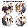 Pop Filter Screen for Microphones - Gooseneck Clamps Compatible with Blue Yeti Microphone - Great Gift