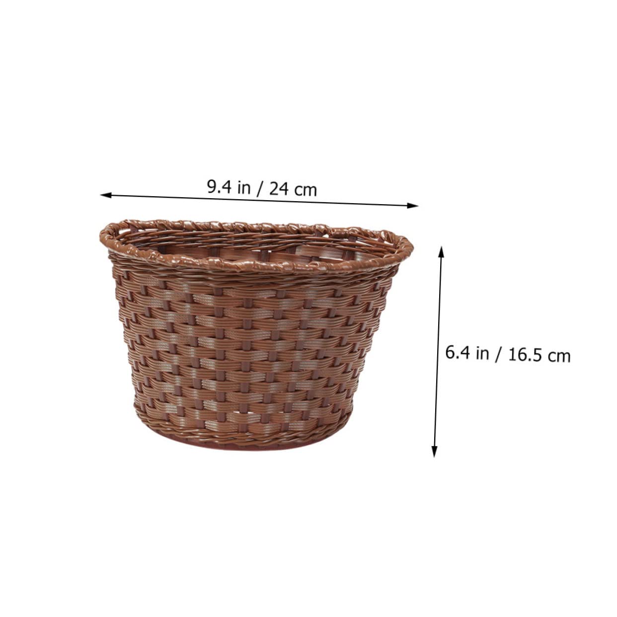 TOBBOMEY 1 Set Delicate Bike Basket Detachable Storage Basket for Boys Easy to Install Durable Craft Accessory for Bikes