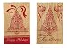 Merry Christmas and Happy Holidays Two Sided Burlap Garden Flag