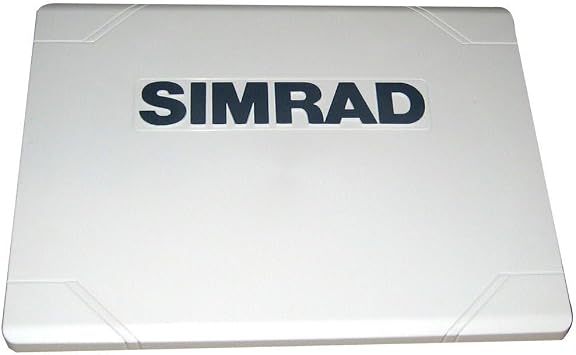Simrad 000-13168-001 GO5 Chartplotter Sun Cover, White with Gray Lettering