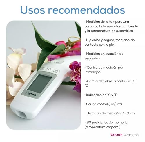 BEURER FT 90 thermomètre frontal 1 pcs - vue 9