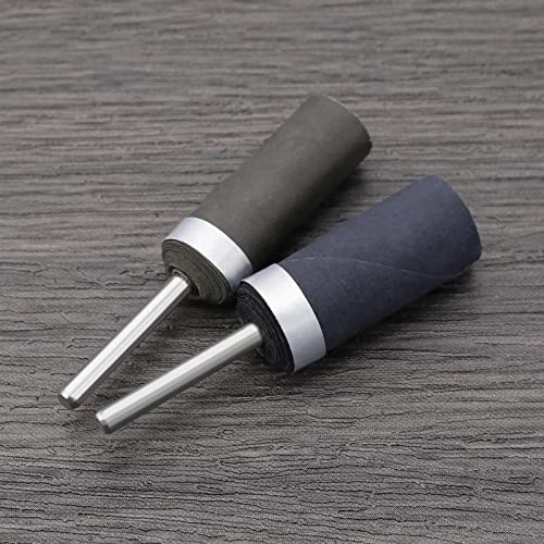 SG Store 10 Stück Schleifpapier Schleifkopf Schleifpapier Stab Schleifbänder Hülsen Schleifrad Holzbearbeitung Polierwerkzeug 320-3000 Körnung
