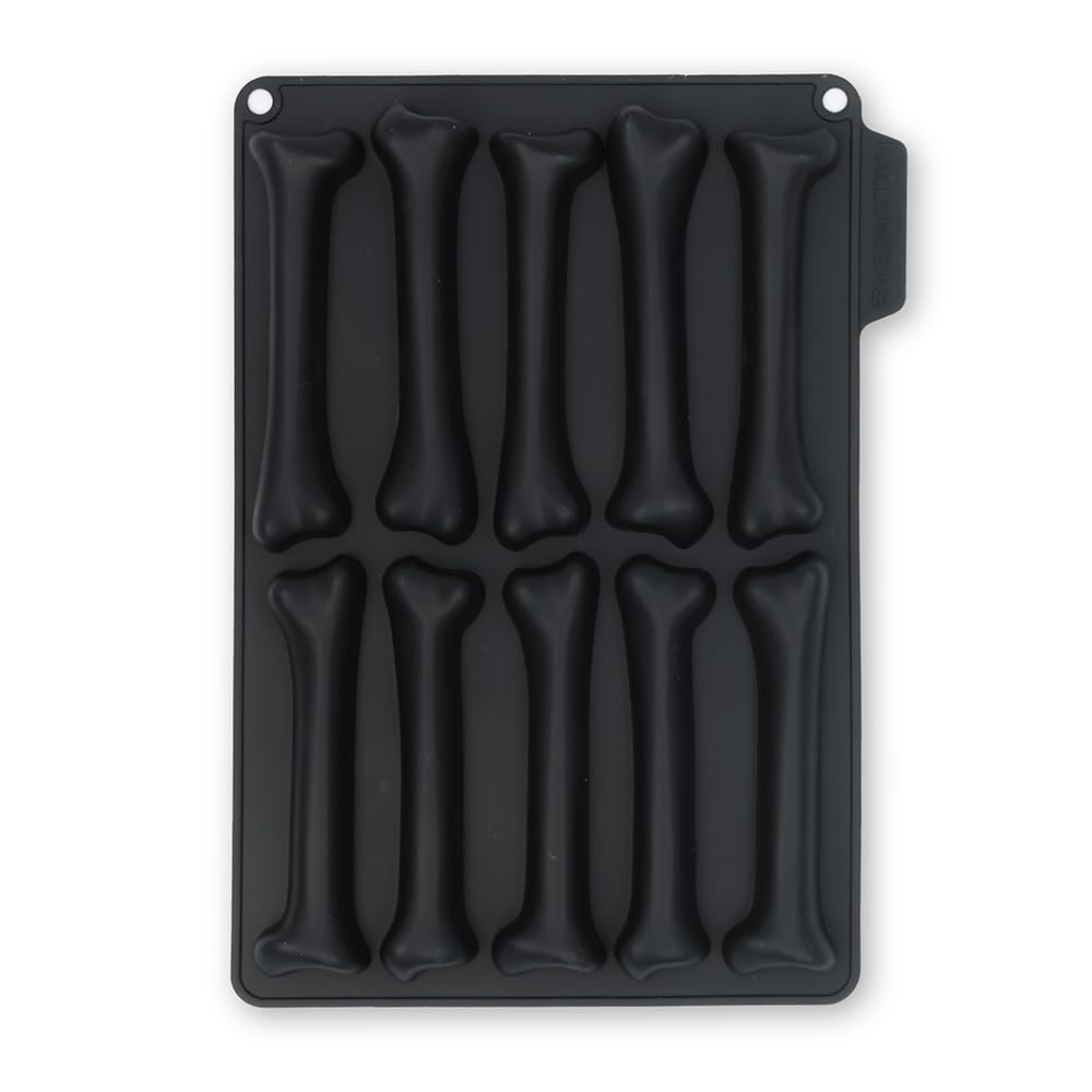 CÉCOAHalloween - Bone Mould - 100% Silicone - Non-stick d BPA-Free - Perfect Cooking - Easy Release