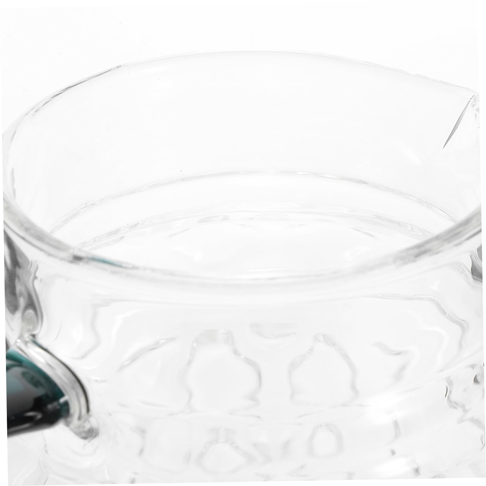 STOBAZA Jarra de Vidrio con Tapa para Nevera de 1.7l, Práctica y Fácil de Almacenar, Adecuado para Preparar Té y Bebidas Frías en Casa
