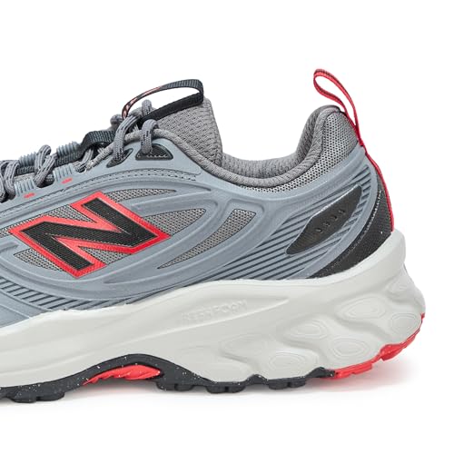New Balance New Balance Men's 410 V9 Trail Running Shoe, Castlerock/Black, 12 W