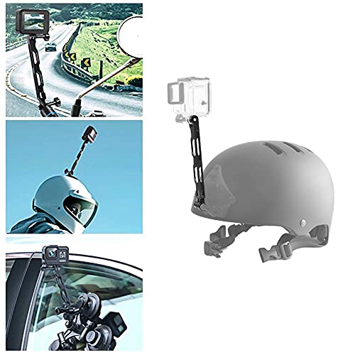 MoK Camera Extension Arm, Headset Extension Arm, GoPro Accessories Helmet Extender, Aluminum Alloy Extension Arm for Gopro Hero 8/7/6/5/4/3 and Action Camera - Image 4