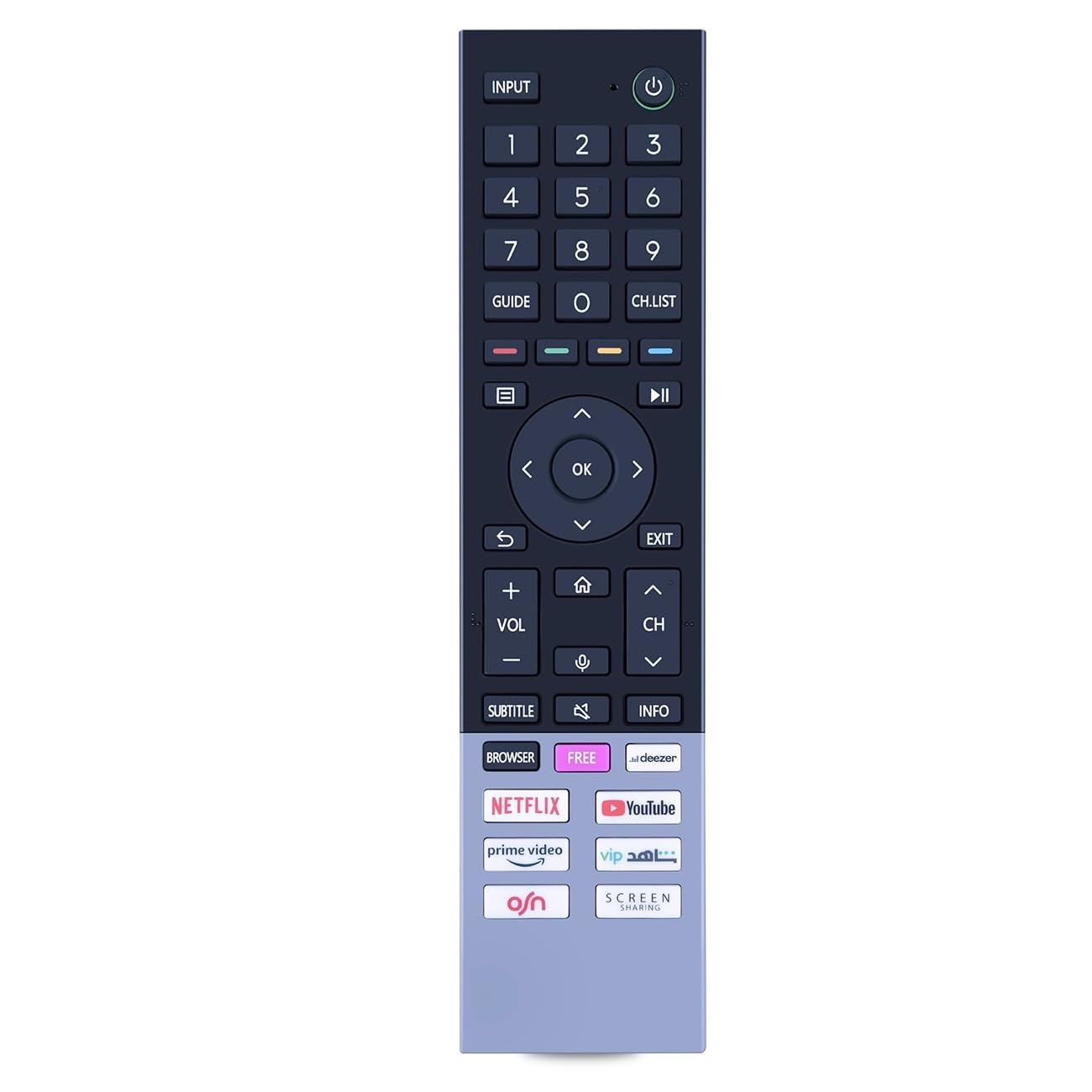 Pilot głosowy Bluetooth do inteligentnego telewizora z systemem Android CT-95040 4K Ultra HD