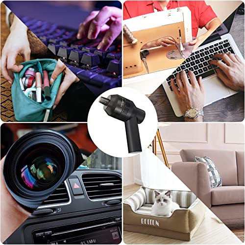 Keyboard Cleaner Powerful Rechargeable Mini Vacuum Cleaner, Cordless Portable Vacuum-Cleaner Tool For Cleaning Dust, Hairs, Crumbs, Scraps For Laptop, Piano, Computer, Car, Makeup Bag, Pet House #TOP3