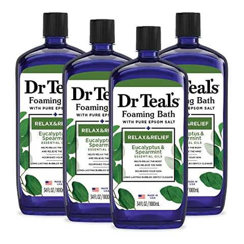 Dr Teal's Foaming Bath with Pure Epsom Salt Cover