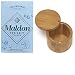 Maldon Gourmet Sea Salt Flakes, One 8.5oz Box and One RJF Brands Bamboo Salt Box with Swivel Lid. Convenient One-Stop Shopping for Birthday Gifts. Also Mothers Day, Christmas and Holiday Gifts!