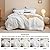 Bedsure Queen Comforter Set - White Comforter, Boho Tufted Shabby Chic Bedding Comforter Set, 3 Pieces Vintage Farmhouse Bed Set for All Seasons, Fluffy Soft Bedding Set with 2 Pillow Shams