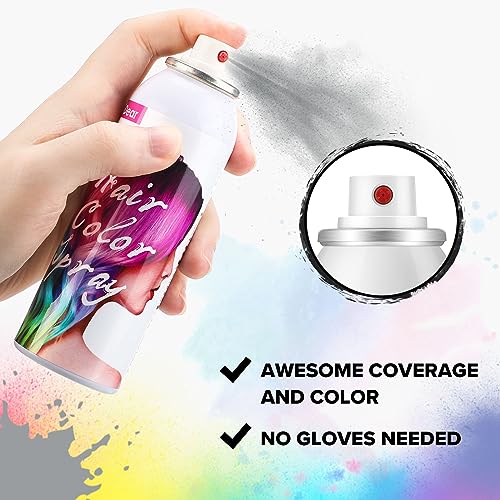Spray Tinte Temporario para Cabello Gris 100ML miniatura 3