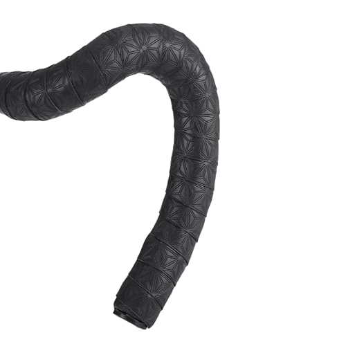 NELboNs Cinta de manillar de bicicleta para manillar de bicicleta de carretera, barra antideslizante, cinta con patrón triangular, absorción de