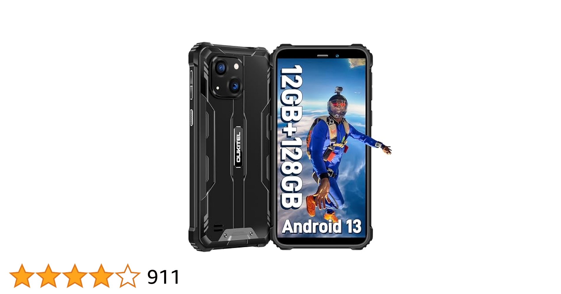 Amazon | OUKITEL WP32 simフリー スマホ 本体 12GB RAM 128GB