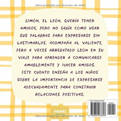 Simón usa tus palabras (Spanish Edition) (Ecos de la Selva: Cuentos que enseñan, emocionan y conectan)